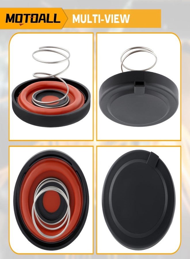 MOTOALL Engine Oil Separator Diaphragm w/Spring 31338685 Fit for Volvo S60 V60 XC60 C30 C70 S40 Replaces 30684381 - Image 5